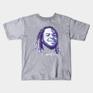 Vladimir Guerrero Jr. Toronto Portrait Kids T-Shirt